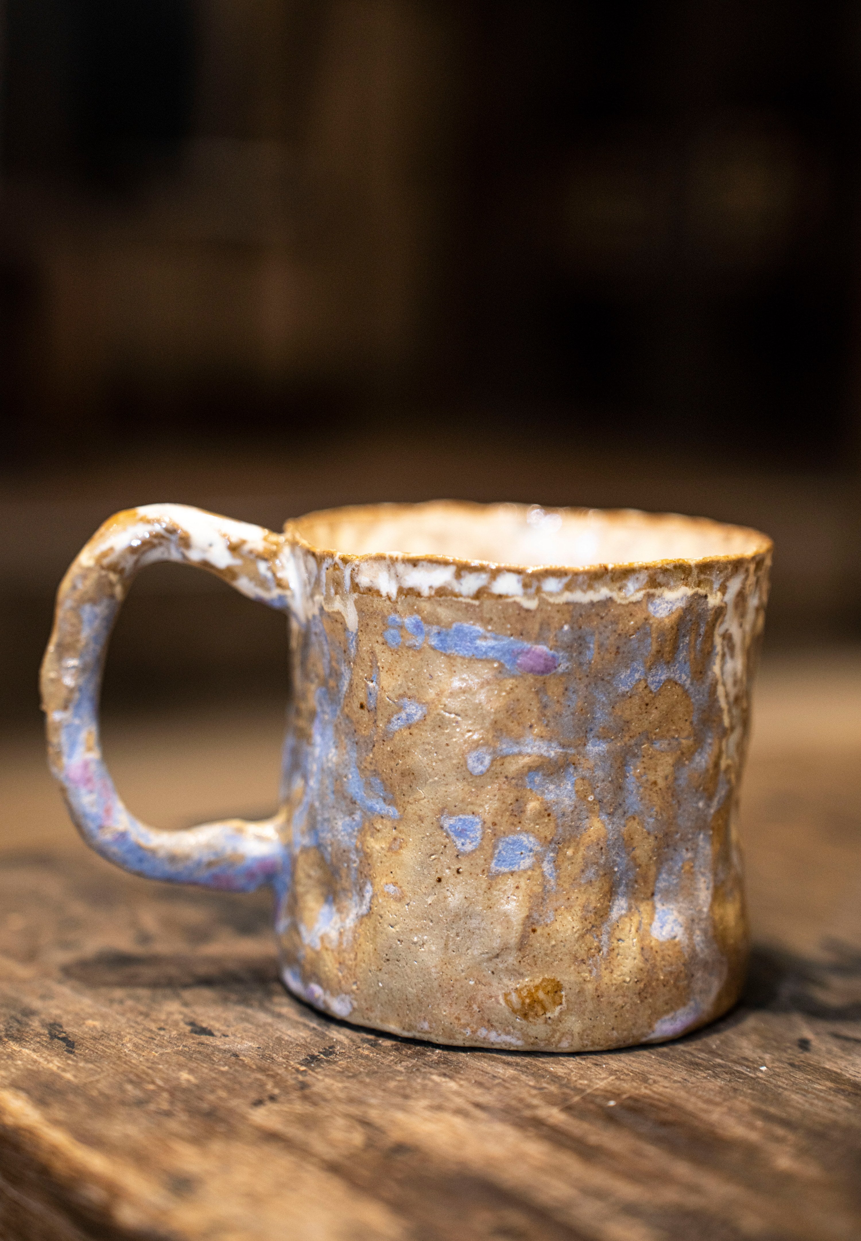 Buckwheat Clay Mug · Golden Ash No.003