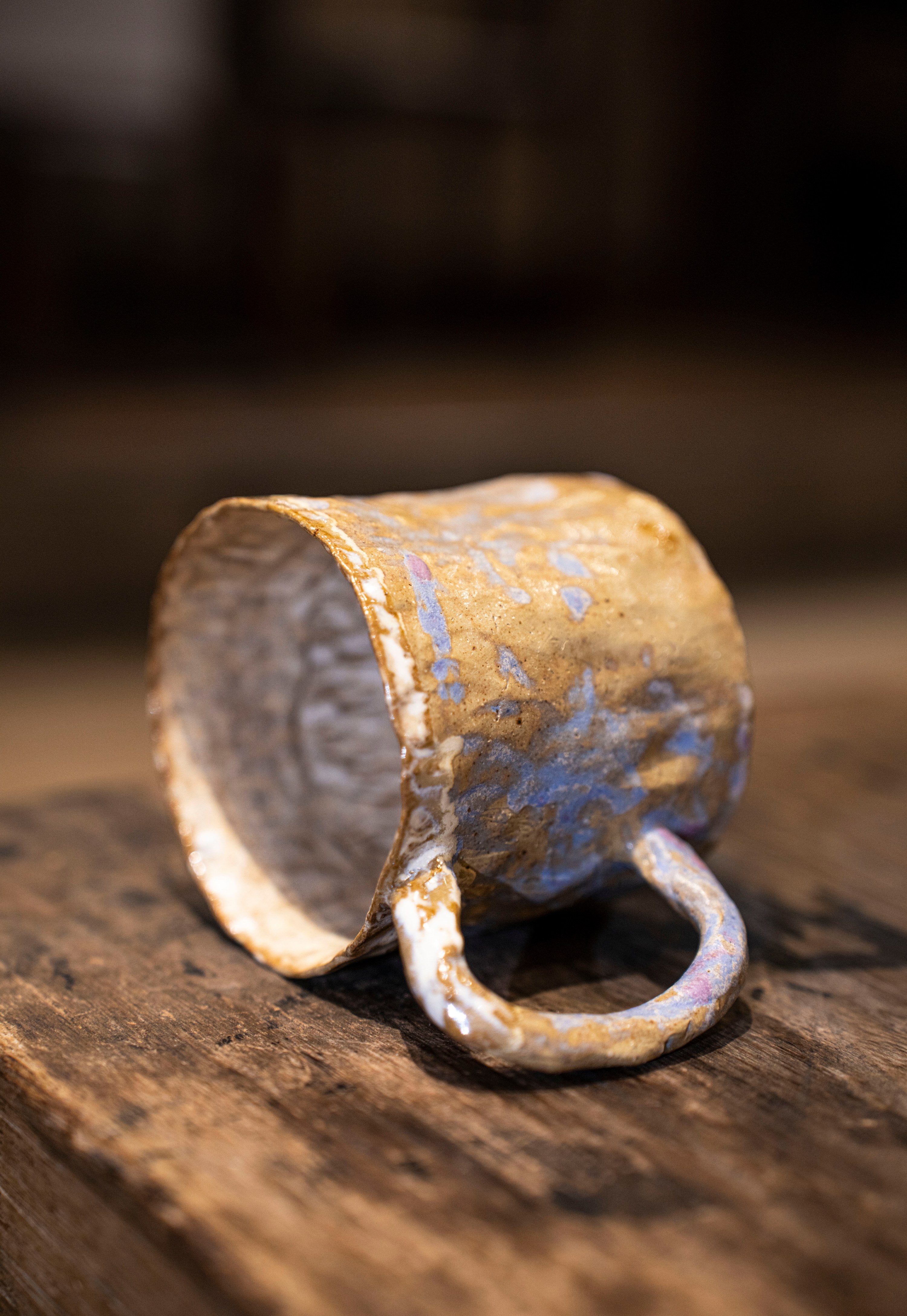 Buckwheat Clay Mug · Golden Ash No.003