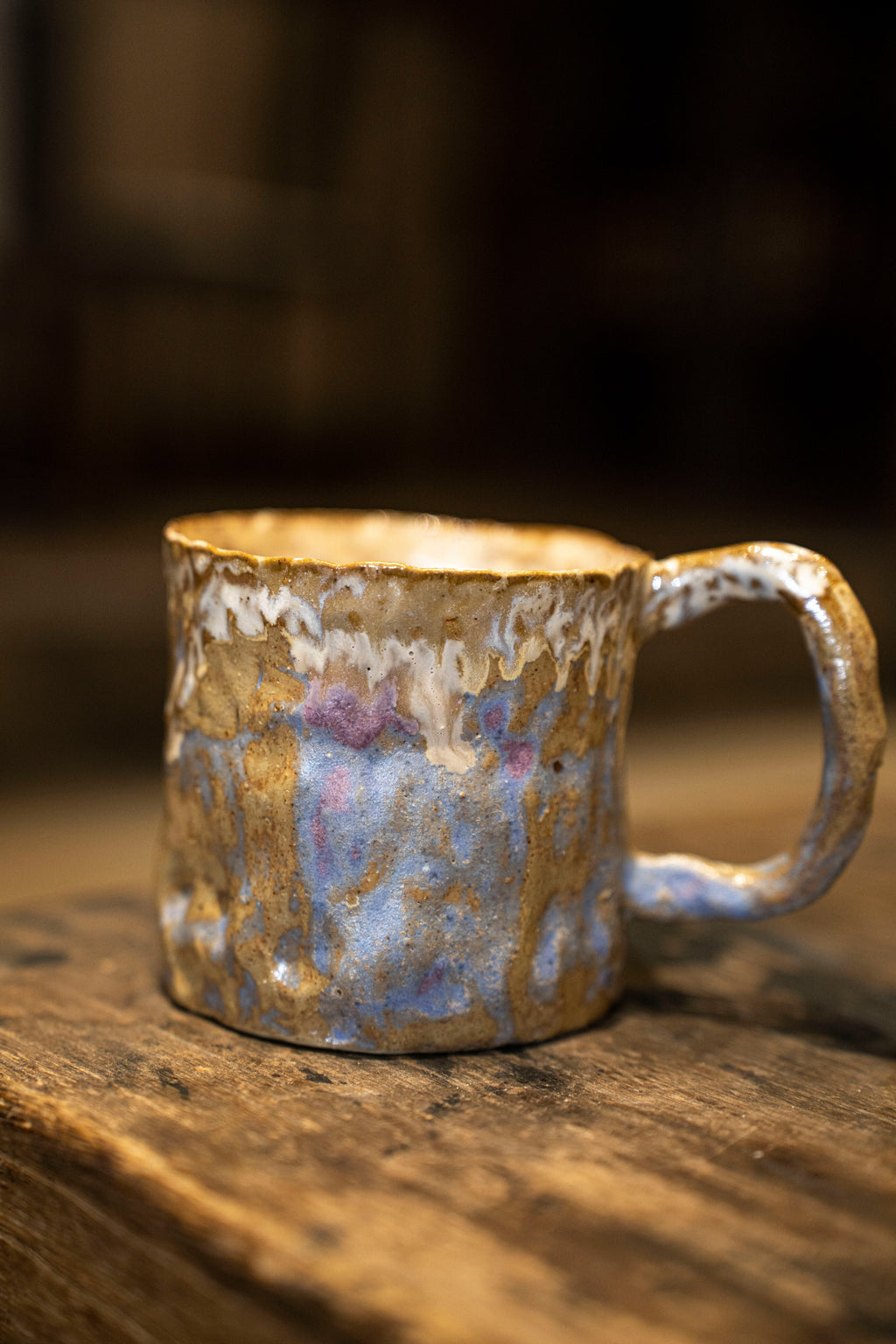 Buckwheat Clay Mug · Golden Ash No.003