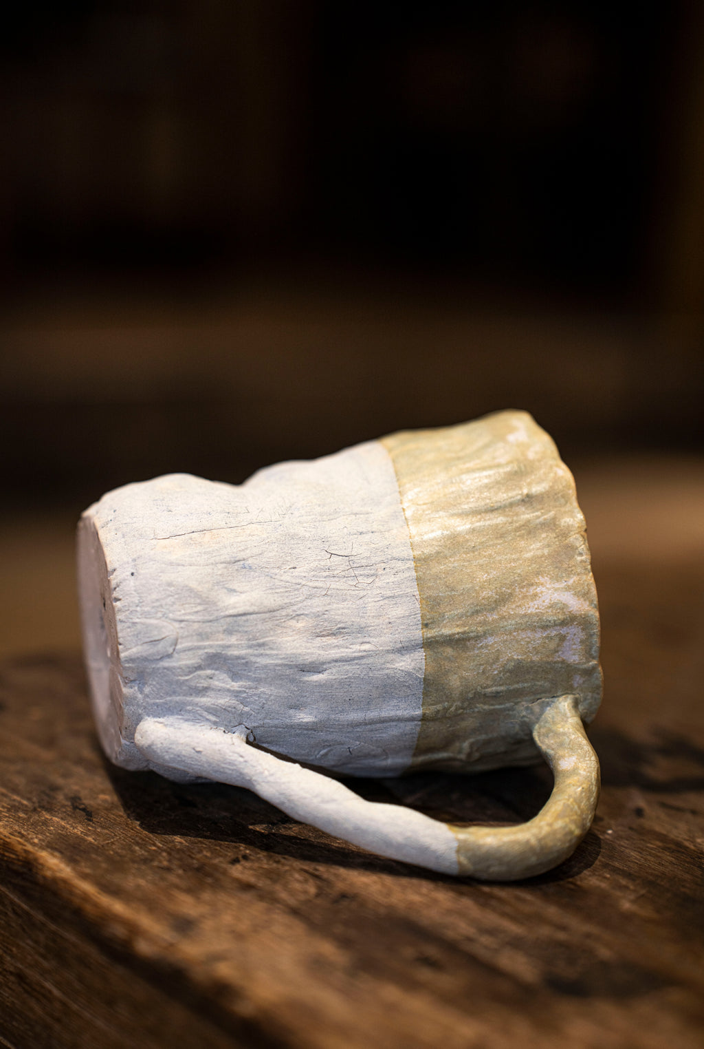 Buckwheat Clay Mug · Ash Gold No.001-A