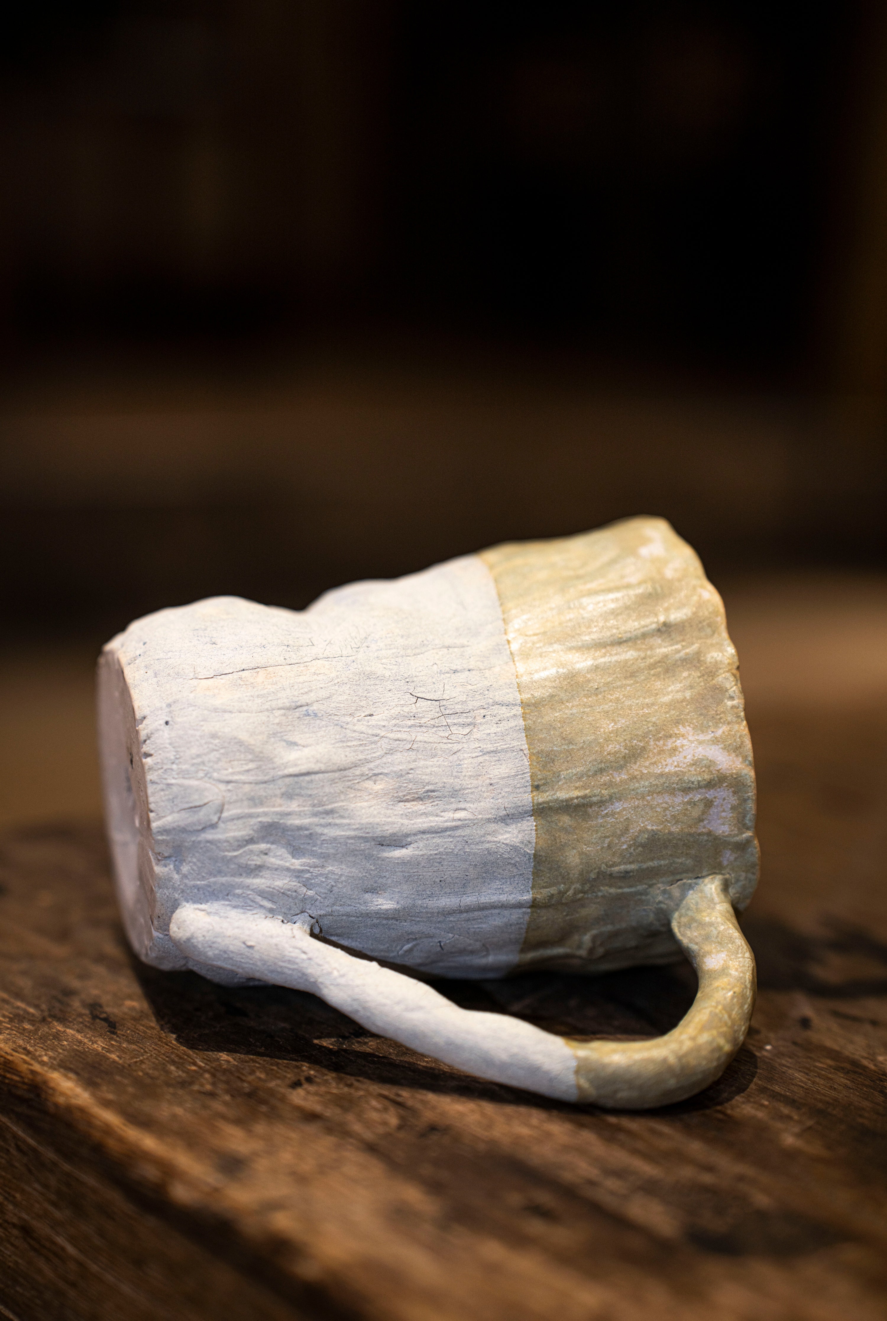 Buckwheat Clay Mug · Ash Gold No.001-A
