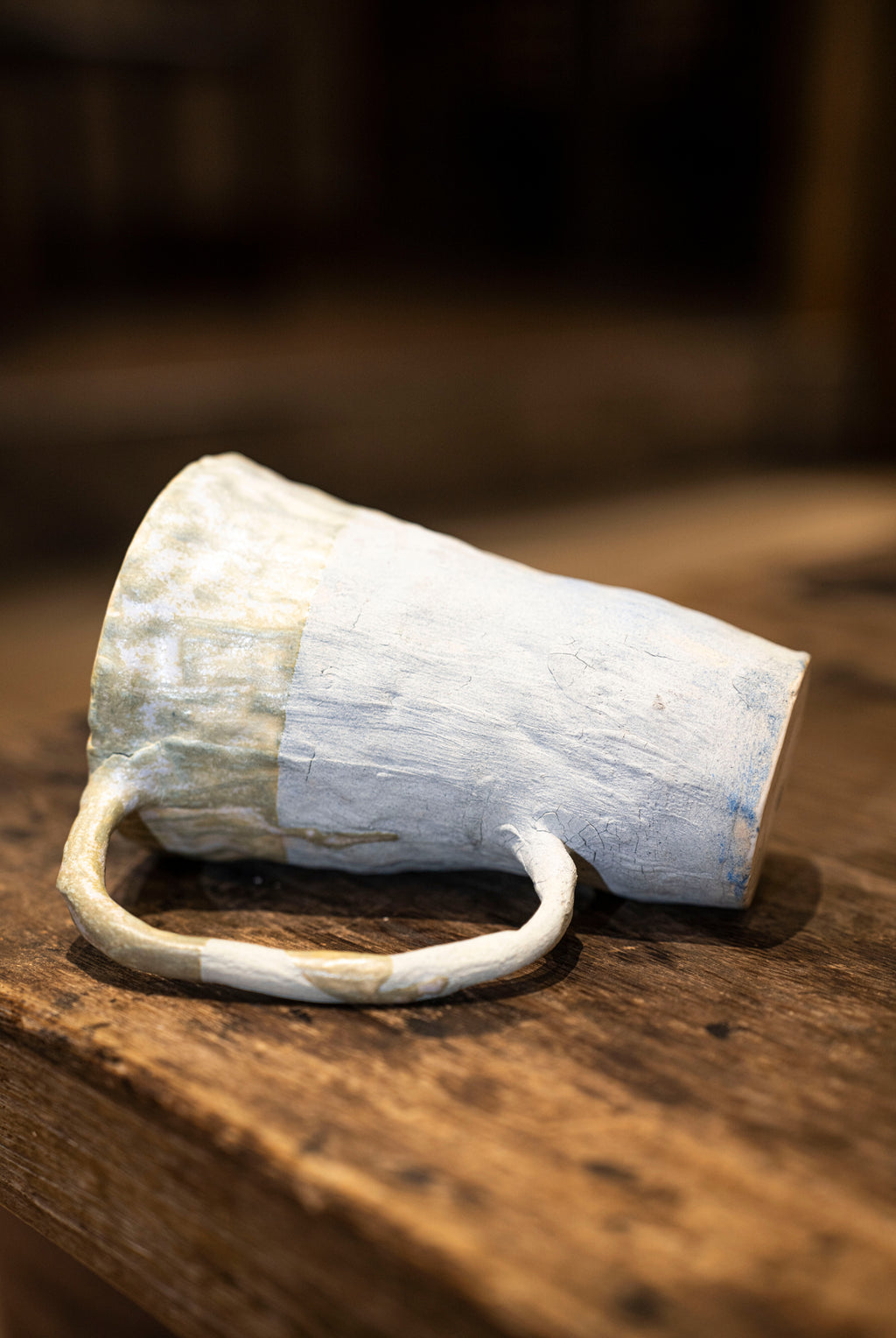 Buckwheat Clay Mug · Ash Gold No.001-B