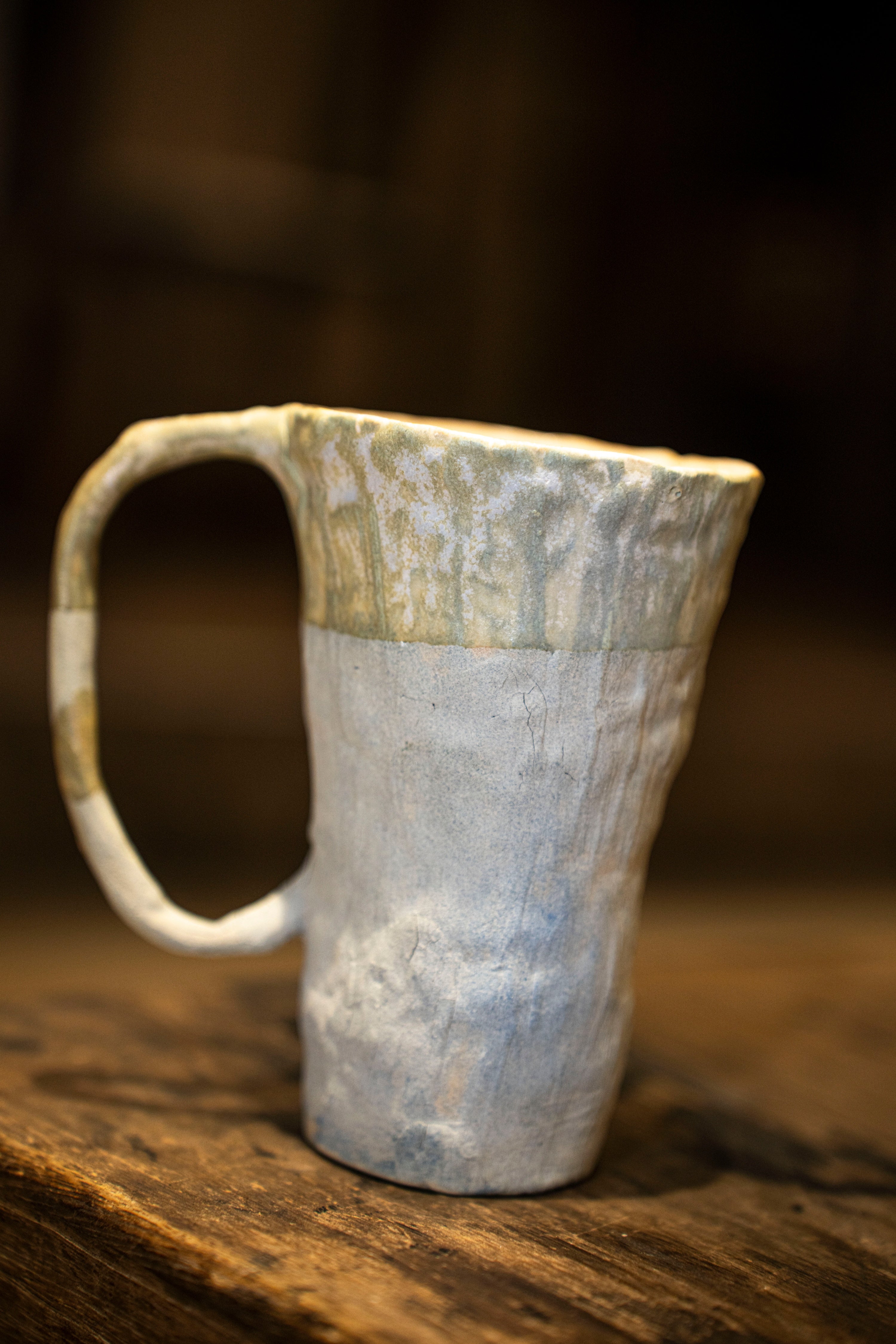 Buckwheat Clay Mug · Ash Gold No.001-B