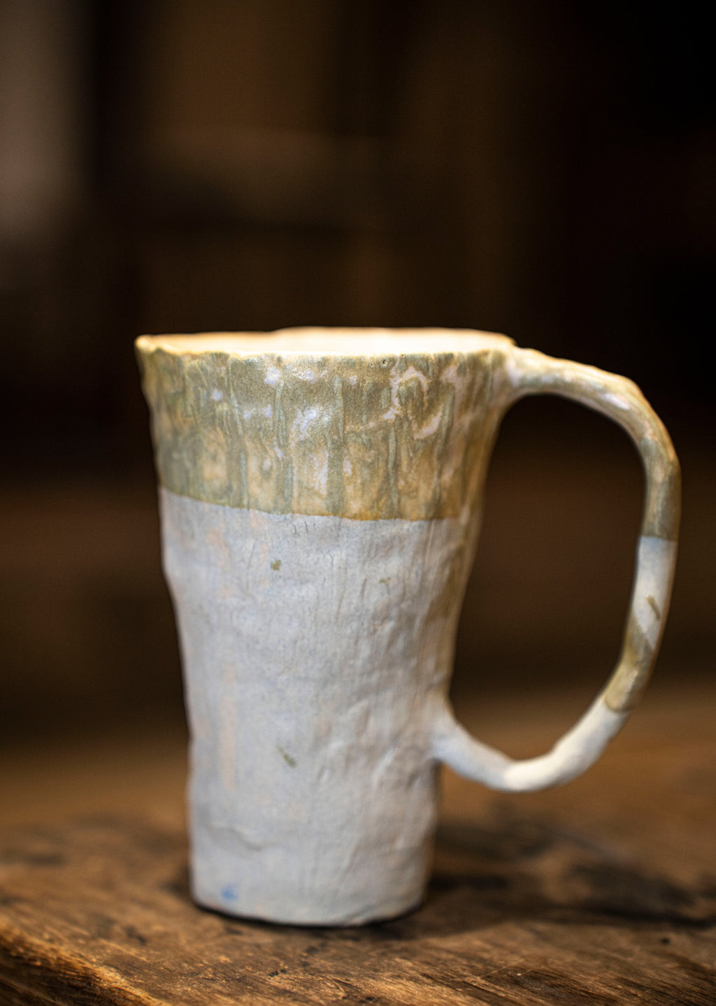 Buckwheat Clay Mug · Ash Gold No.001-B