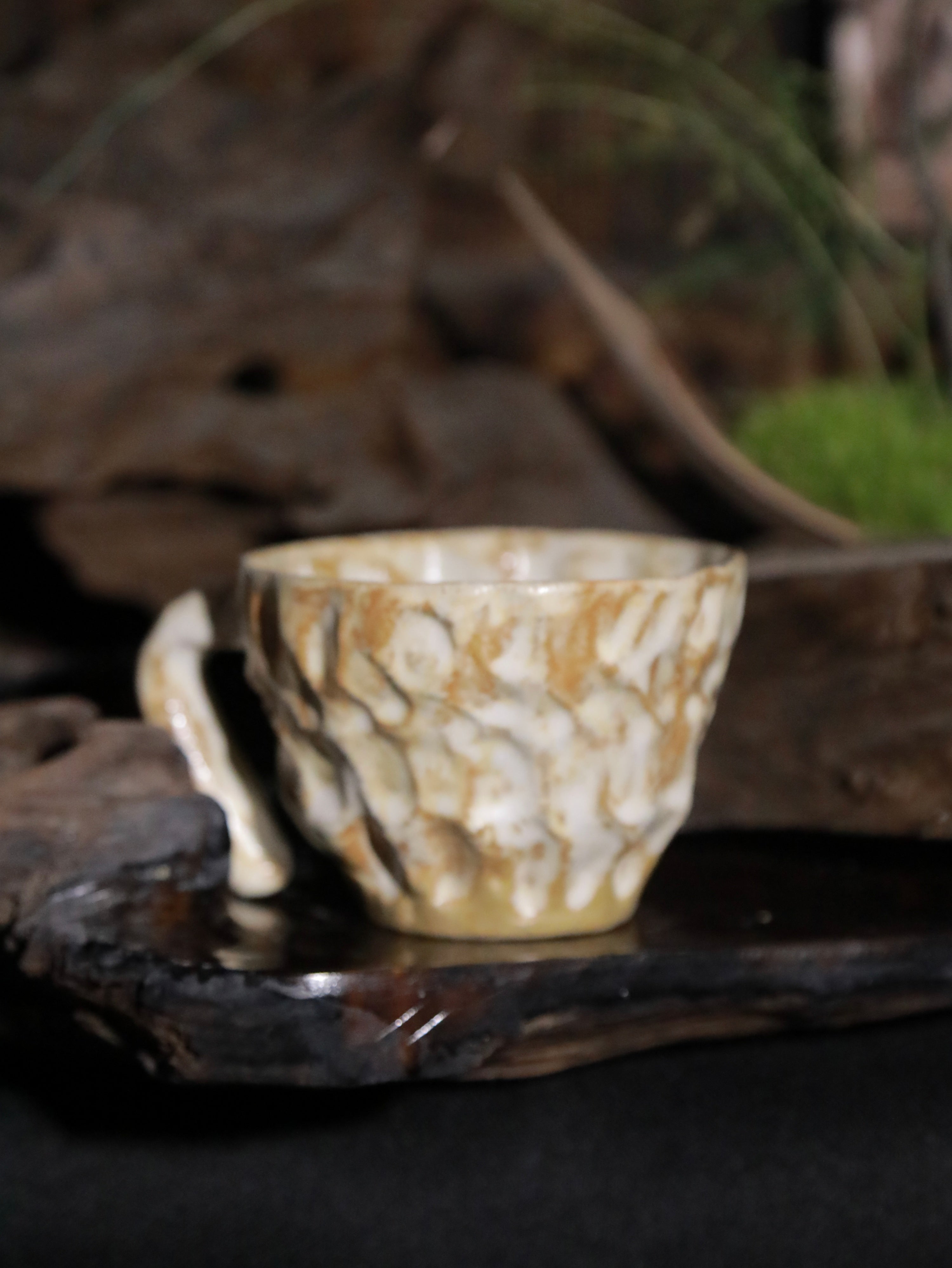 Buckwheat Clay Mug · Trace No.005