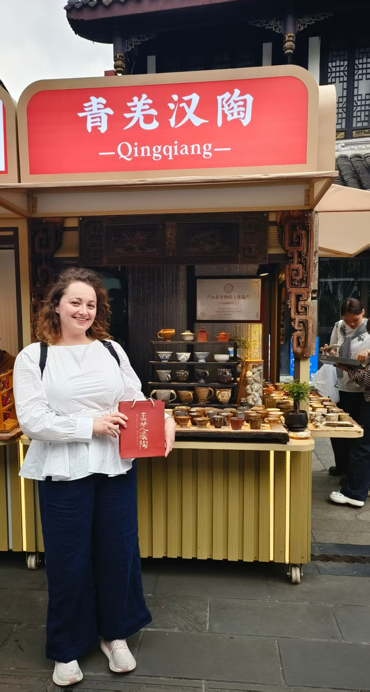 Han Pottery customer collection of handmade ceramics